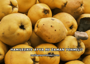 Hamilelikte Ayva Ne Zaman Yenmeli?