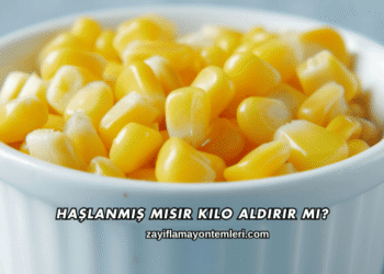 Haşlanmış Mısır Kilo Aldırır mı?