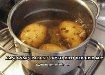 Haşlanmış Patates Diyeti Kilo Verdirir mi?