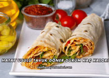 Hatay Usulü Tavuk Döner Dürüm Kaç Kalori?