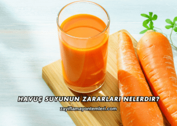 Havuç Suyunun Zararları Nelerdir?