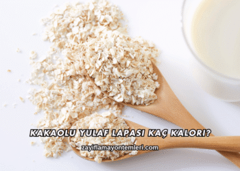 Kakaolu Yulaf Lapası Kaç Kalori?