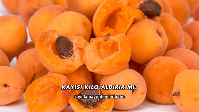 Kayısı Kilo Aldırır mı?