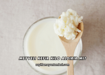 Meyveli Kefir Kilo Aldırır mı?