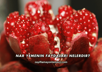 Nar Yemenin Faydaları Nelerdir?