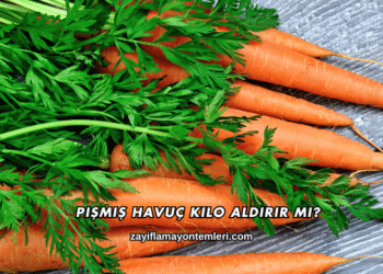 Pişmiş Havuç Kilo Aldırır mı?