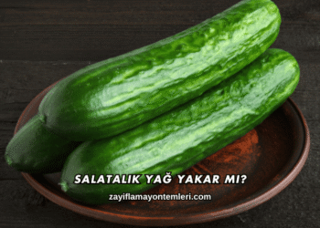 Salatalık Yağ Yakar mı?