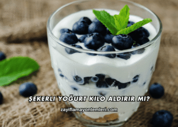 Şekerli Yoğurt Kilo Aldırır mı?