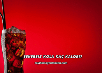 Şekersiz Kola Kaç Kalori?