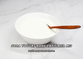 Soda Yoğurt Nane Zayıflatır mı?