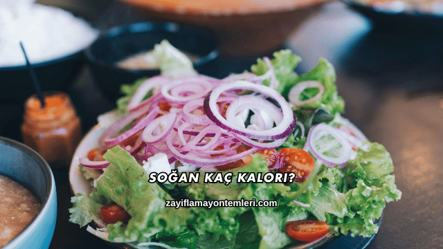 Soğan Kaç Kalori?