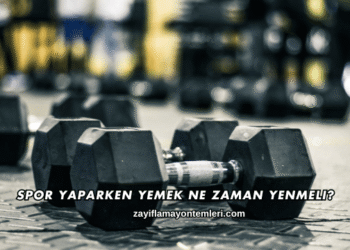 Spor Yaparken Yemek Ne Zaman Yenmeli?