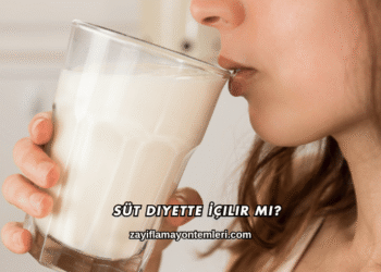 Süt Diyette İçilir mi?