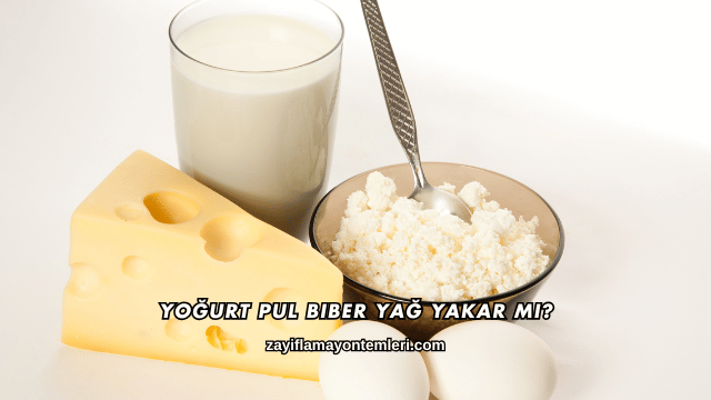 Yoğurt Pul Biber Yağ Yakar mı?