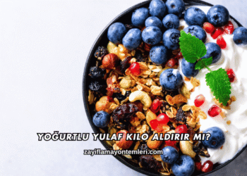 Yoğurtlu Yulaf Kilo Aldırır mı?