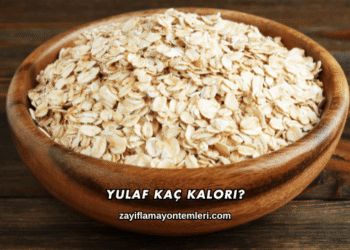 Yulaf Kaç Kalori?